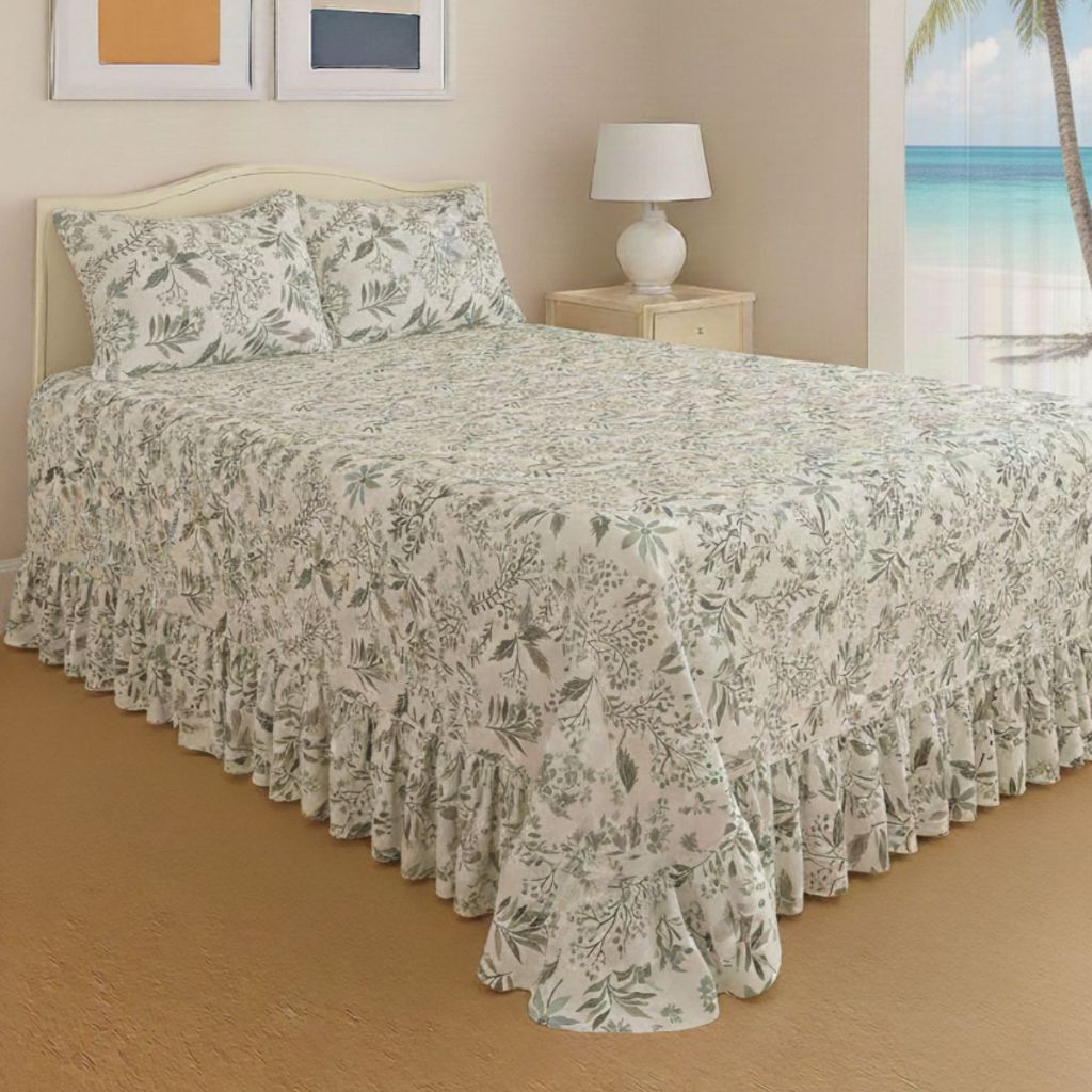 Colcha Cobre Leito Casal Helena 3 Peças Tecido 400 Fios - Vários tamanhos