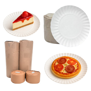 100 Prato Papelão Branco Festa Pizza Salgado Biodegradável Almoço Aniversário Eventos em Oferta na Shopee