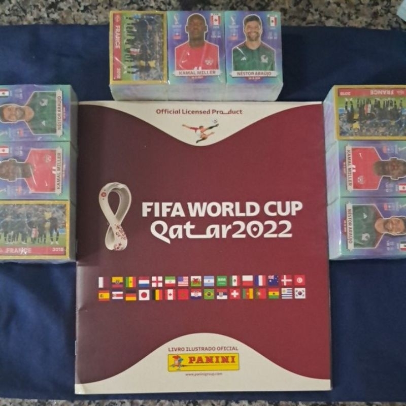 Figurinhas avulsas da Copa do Mundo 2022