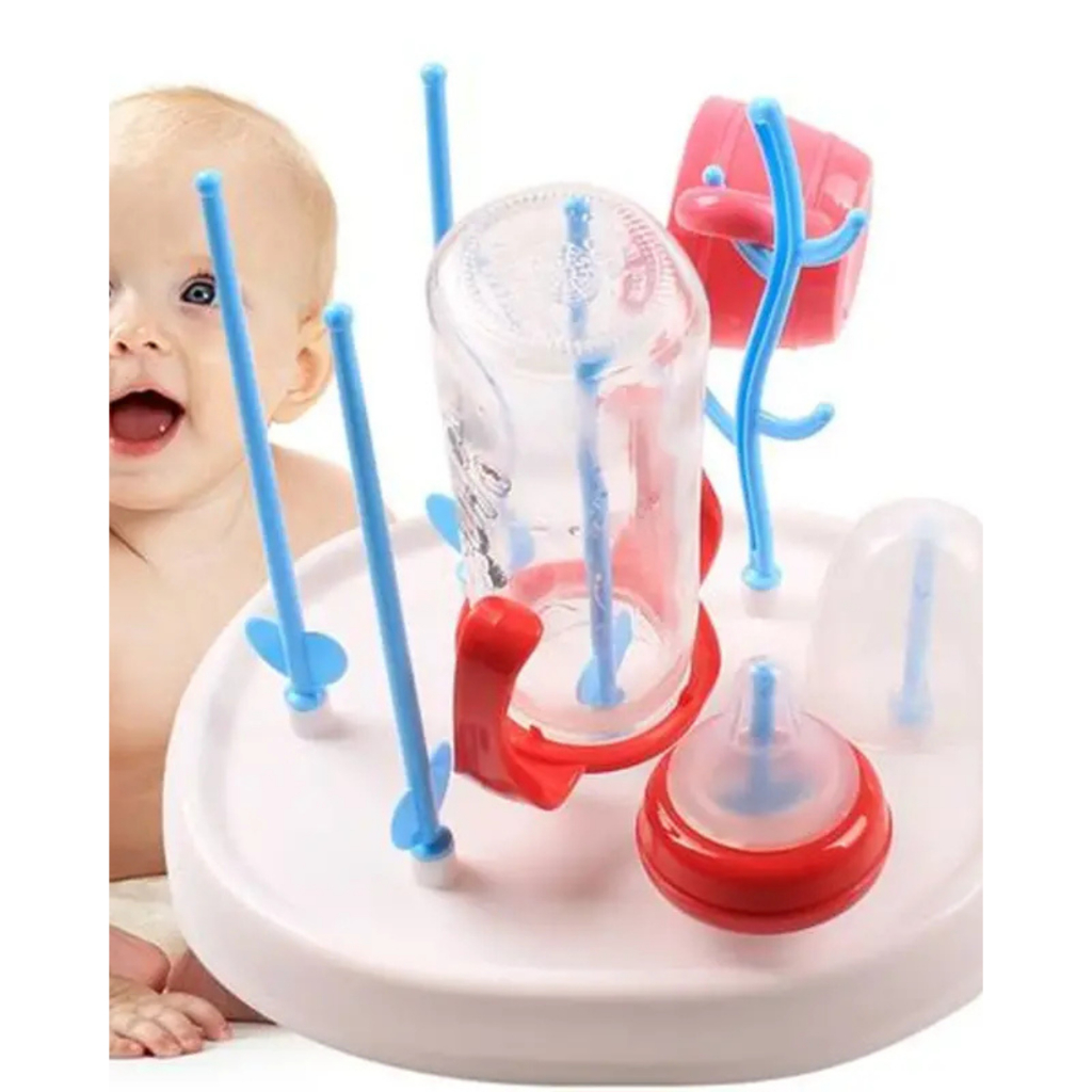 Suporte Escorredor Multifuncional Para Mamadeiras Chupeta Bico Copos Acessórios Pais e Filhos