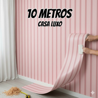 Papel de Parede Ripado Adesivo Premium 1/2/3/6/12 Metros por 50cm – Luxo para Quarto Sala e Casa em Oferta na Shopee