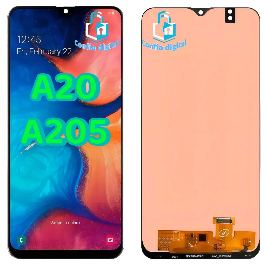 Tela Display Frontal Touch Galaxy A20 A205 Premium Envio Imediato em Oferta na Shopee