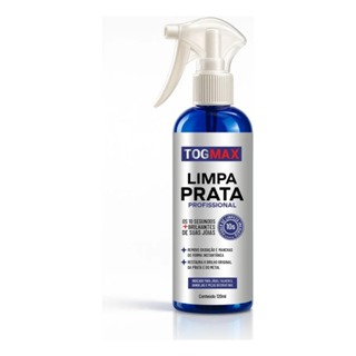 Limpa Prata 120ml Togmax Brilho Instantâneo Remove Manchas e Oxidação em Oferta na Shopee
