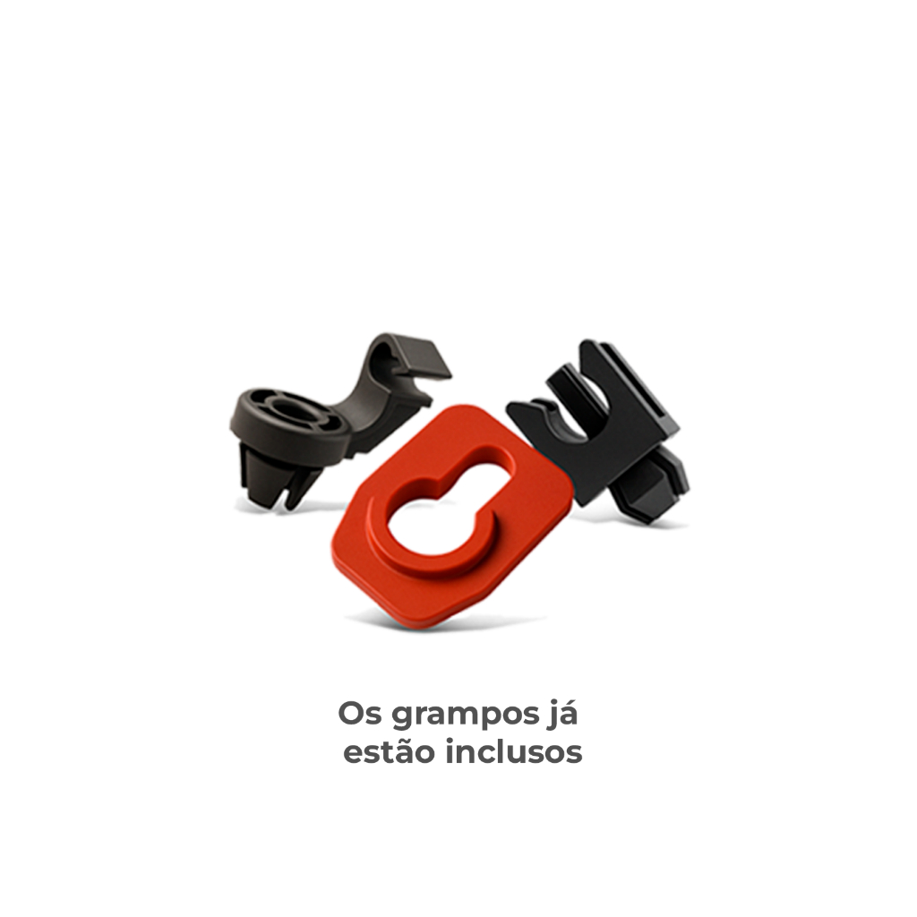 Vareta Haste Apoio Capo + Grampos Fiat Idea 2006 2007 2008 2009 2010 2011