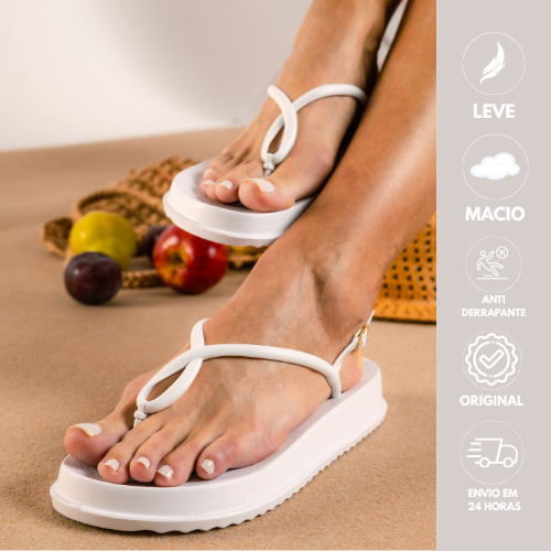 Sandália Feminina Plataforma Rosa Conforto Leve Verão Moda Praia Original em Oferta na Shopee