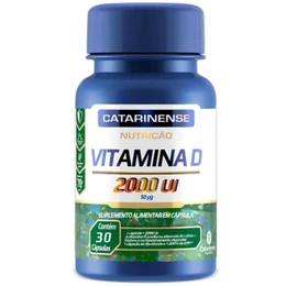 Vitamina D 2000UI 30 Cápsulas- Catarinense