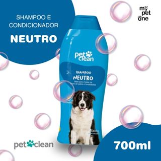 Shampoo Neutro 700ml P/ Cães e Gatos - Pet Clean em Oferta na Shopee
