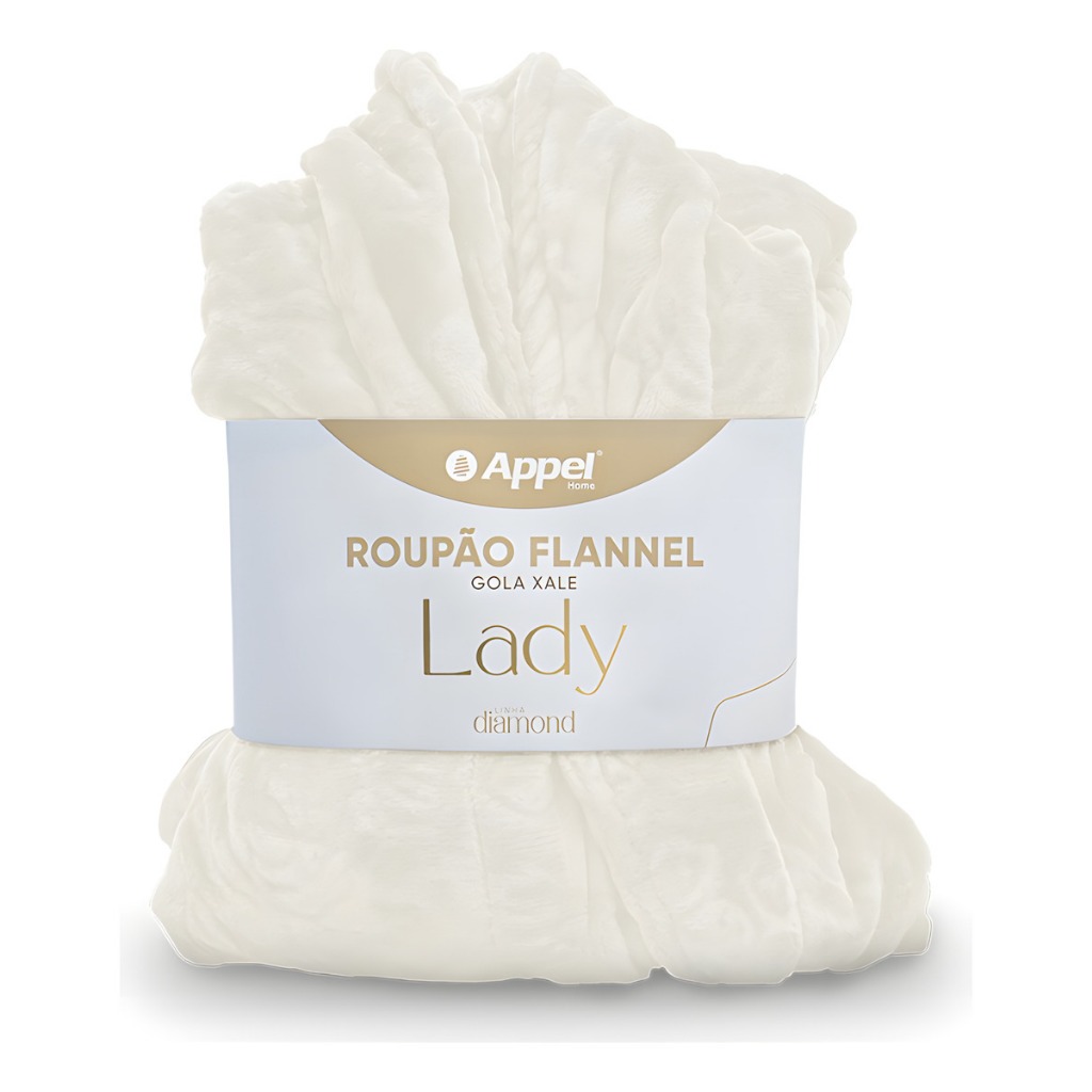 Roupão de Banho Lady Adulto Plush Microfibra Adulto Extra Macio Unissex TAMANHO G