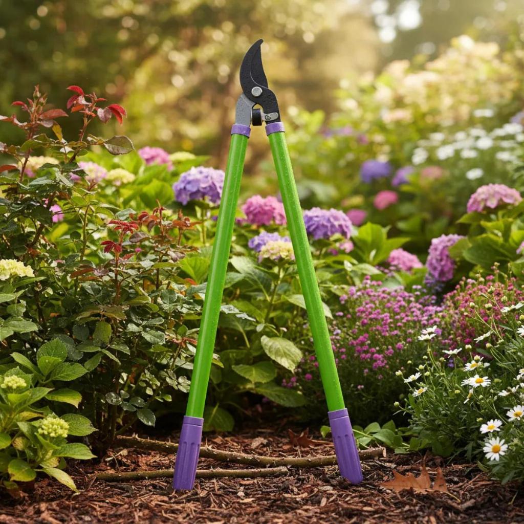 Tesoura Corta Galhos Poda Cabo Aço Empunhadura Emborrachada 70cm PALISAD em Oferta na Shopee