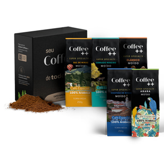 Kit 5 Pacotes Café Especial Torrado e Moído Coffee Mais - 5 x 250 gramas em Oferta na Shopee