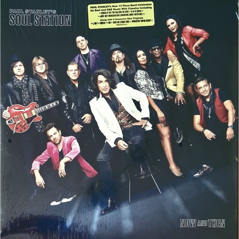 Paul Stanley's Soul Station-Now And Then-lp duplo importado gatefold-LACRADO-vinil
