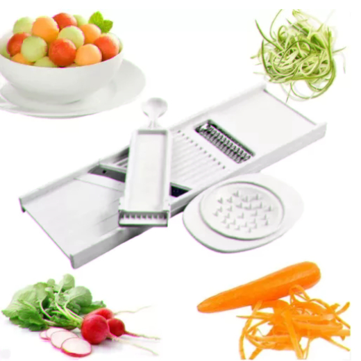 OFERTA KIT 4 em 1 Descascadores Cortador de Legumes Fruta Queijo Dupla Face Keita Boleadores Raladores Ralador