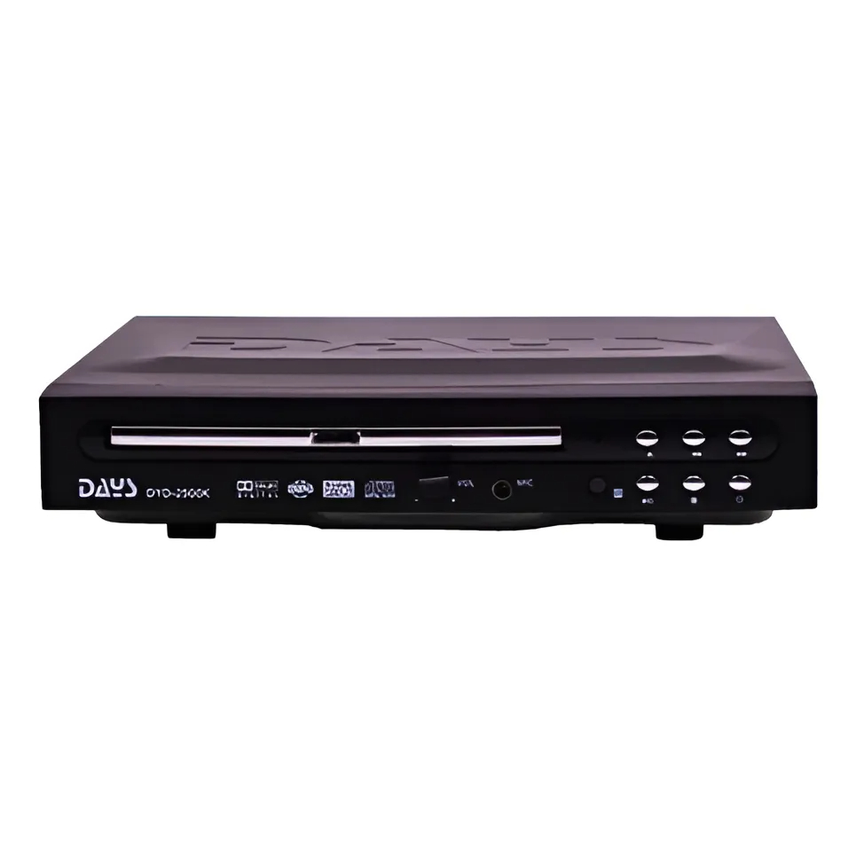 Dvd Player Com Controle Remoto Days Dvd Dyd-2500 Preto 127/220v