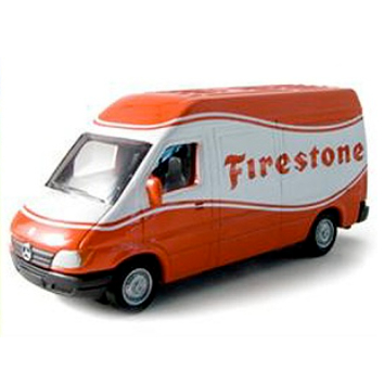 Miniatura Mercedes-Benz SPRINTER Firestone 1/64 - Greenlight