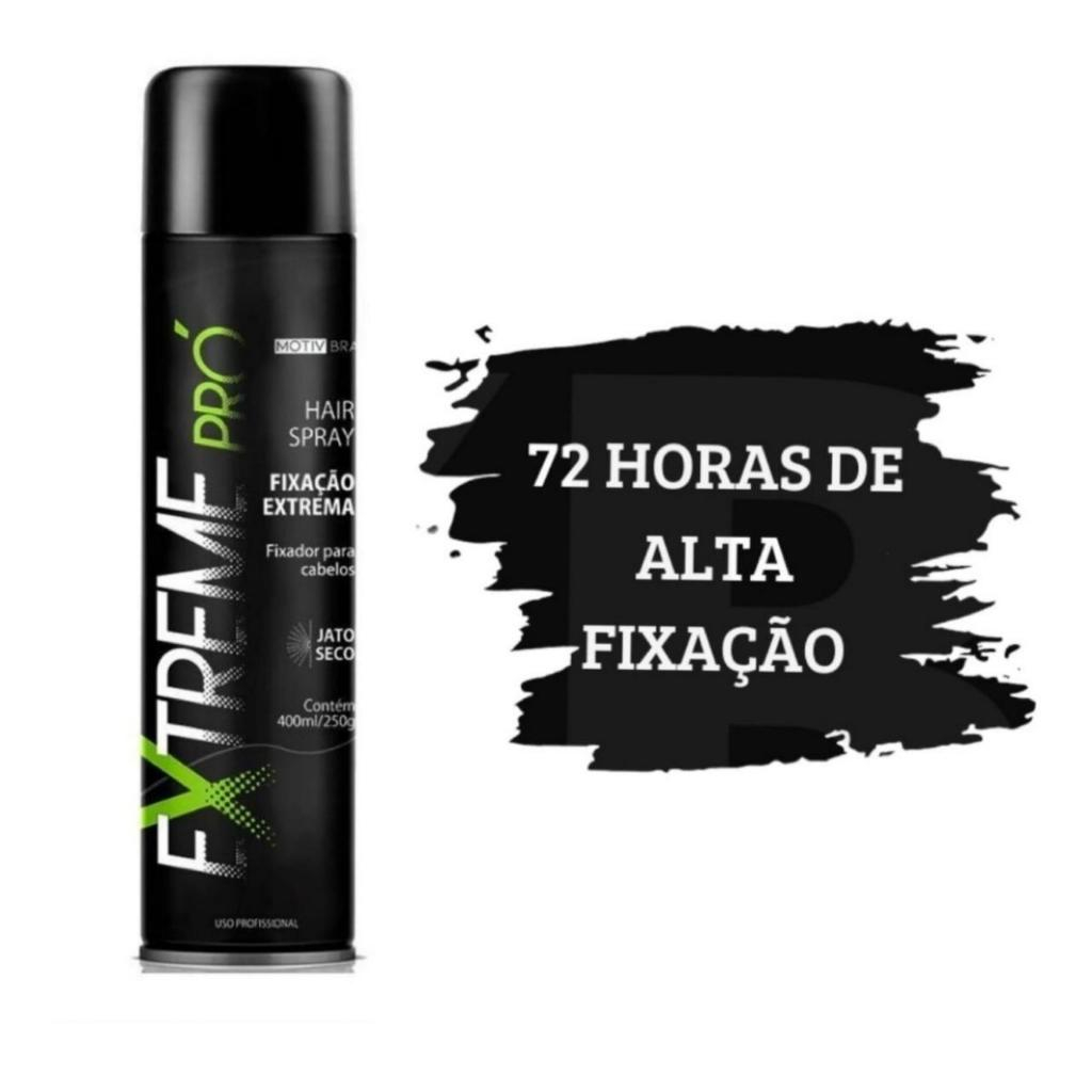 Extreme Pro Spray Fixador Extra Forte 400ml em Oferta na Shopee