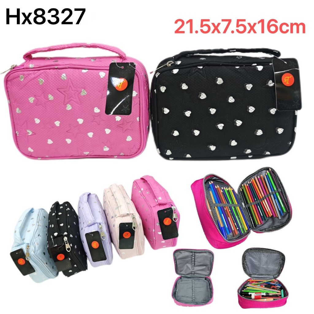 Estojo elegante com vários compartimentos 8327 em Oferta na Shopee