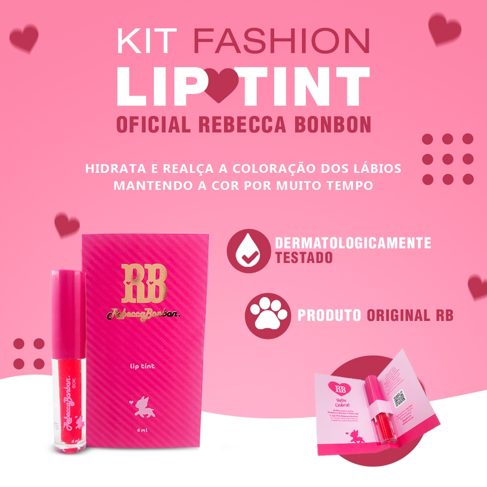 Kit Mochila Rebecca Bonbon Costas Poliéster Chaveiro RB Metalizado Estojo Box Escolar 36 Pens Menina