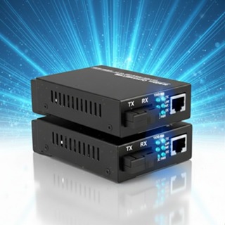 Par Extensor Conversor Fibra Óptica (par A + B) Gigabit 10/100/1000 Mb Conversores Mídia Rj45 em Oferta na Shopee