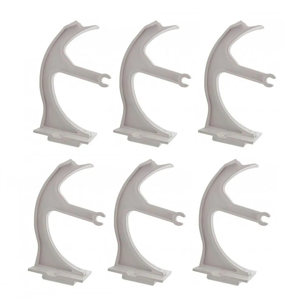 Kit 6 Suportes Vane Horizontal Piso Teto Springer Carrier