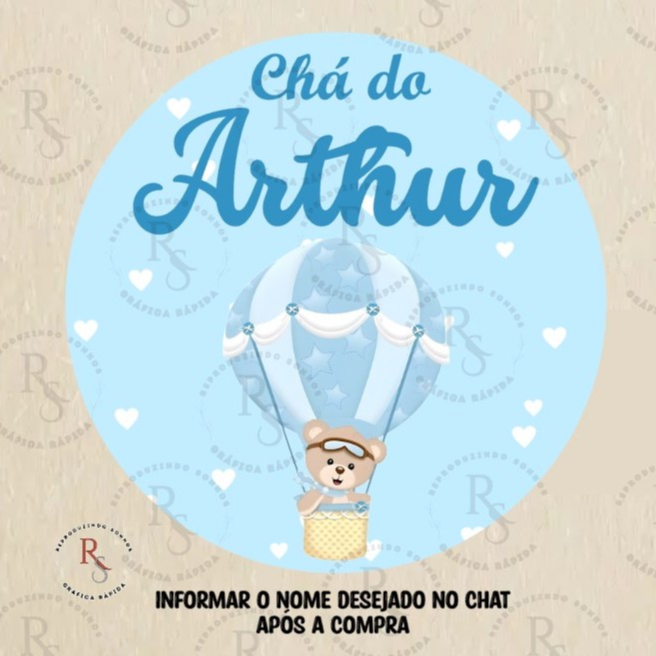 ADESIVOS de Chá de Bebê - Baloeiro Azul - Ursinho balão - Lembrancinha, mimo, Personalizado com nome em Oferta na Shopee