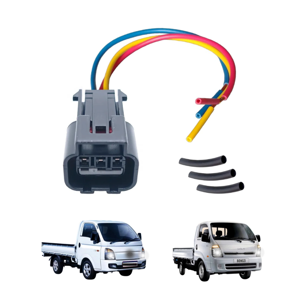 Conector Plug Sensor Temperatura Água Hyundai Hr Kia Bongo