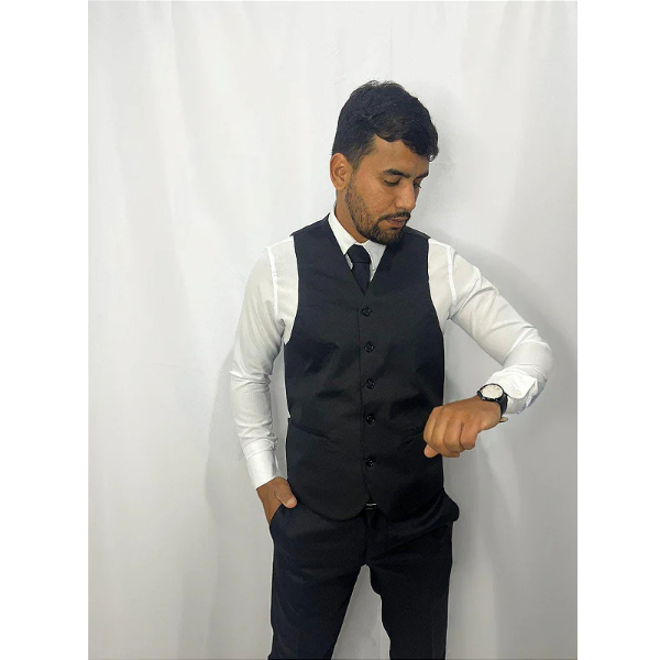 Colete Slim Social Masculino Oxford