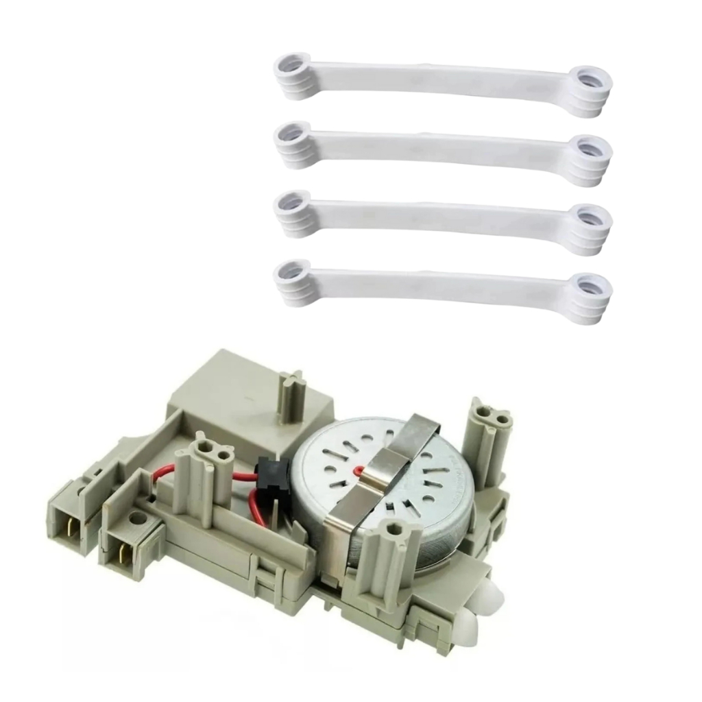 Kit Atuador de Freio Emicol Compativel Lavadora Brastemp/Consul + 4 Tirantes