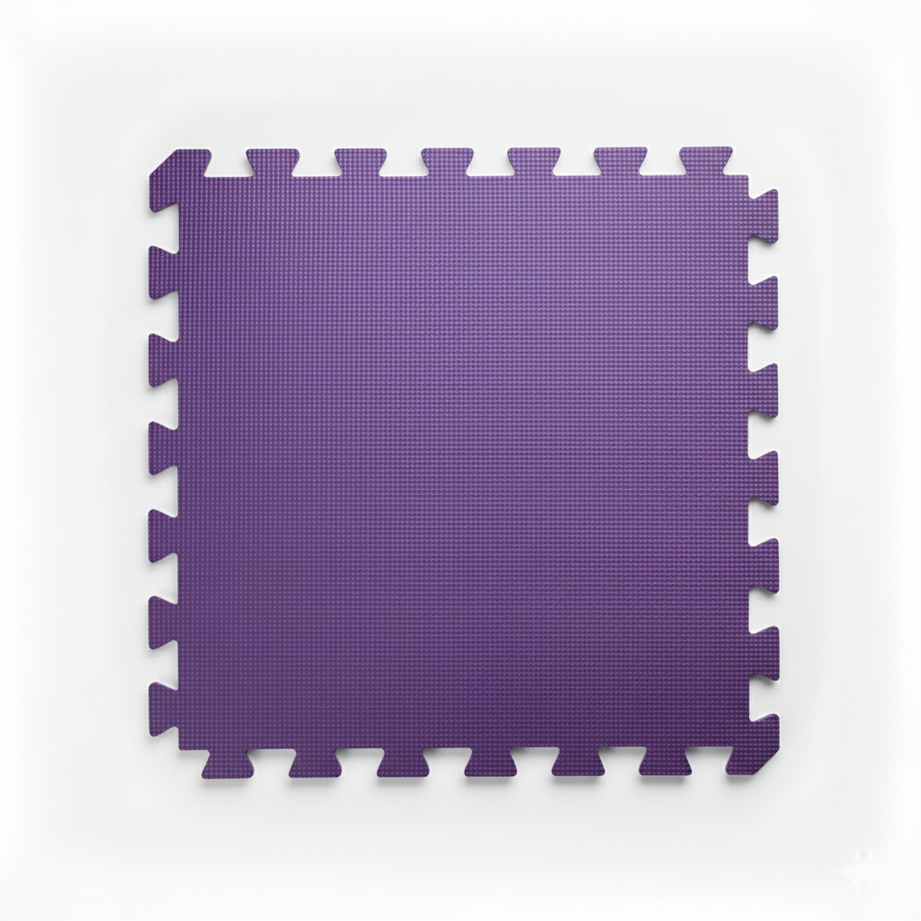 Tatame Eva Tapete academia 1X1 Cor Roxo  Envio Imediato