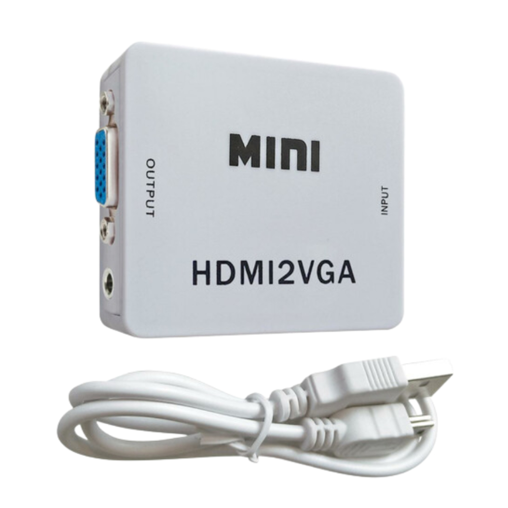 Conversor Adaptador Hdmi Para Vga Ps3 Ps4 Xbox Pc Chromecast