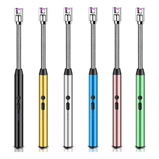 até 4 Isqueiro Elétrico Acendedor de Fogão Churrasqueira Vela Original Recarregável USB