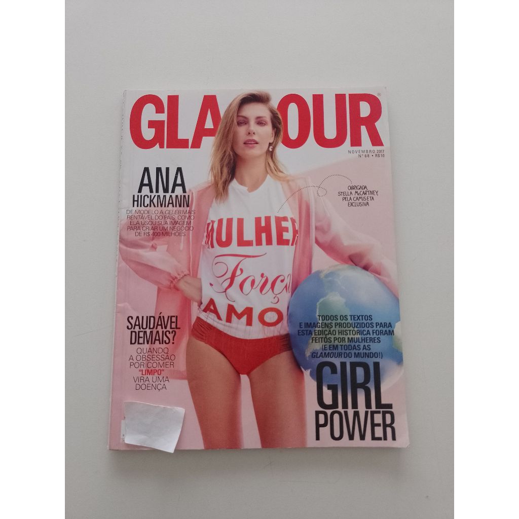 Revista Glamour 68 Ana Hickamann Ad260 (Usado)