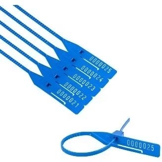 Lacre Plástico Numerado – Kit com 20 Unidades