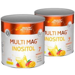 Kit 2x Multi Mag Inositol 7x Magnésios 300g Bodyaction