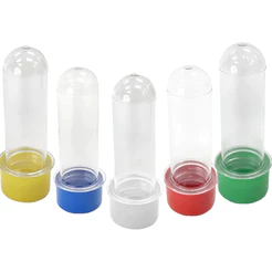 Tubete 8,5cm com Tampa Colorida Kit Lembrancinha Festa Infantil