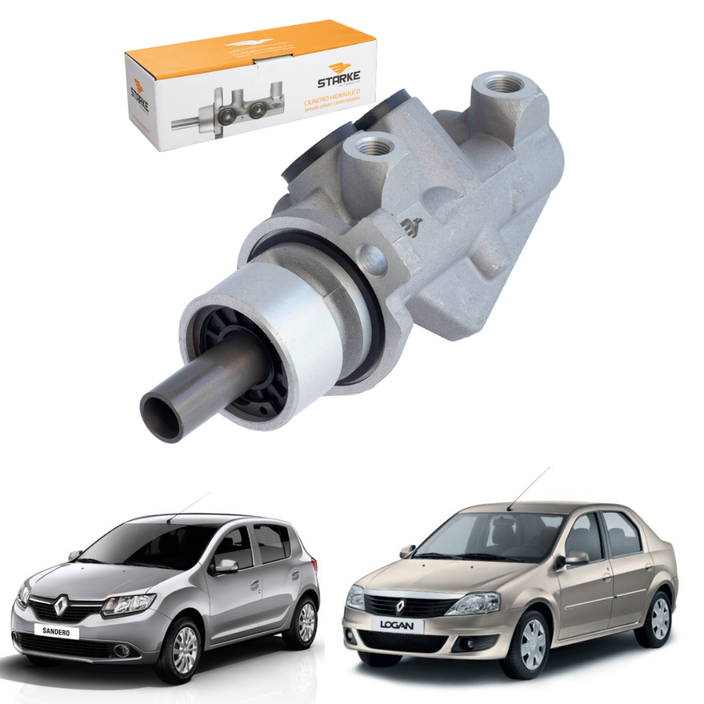 Cilindro Mestre Freio Logan Sandero 1.0 1.6 2007 a 2014 Sem Abs em Oferta na Shopee