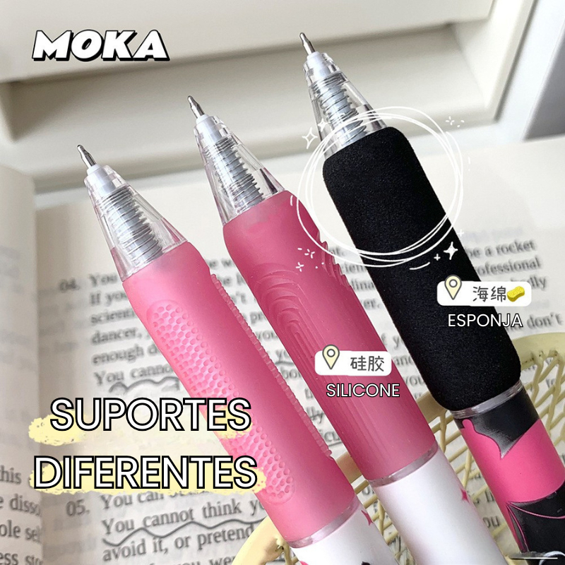 6Pcs/Box Minimalista Caneta Gel Borboleta 0,5mm De Alta Qualidade De Secagem Rápida Para Estudante · foto 2