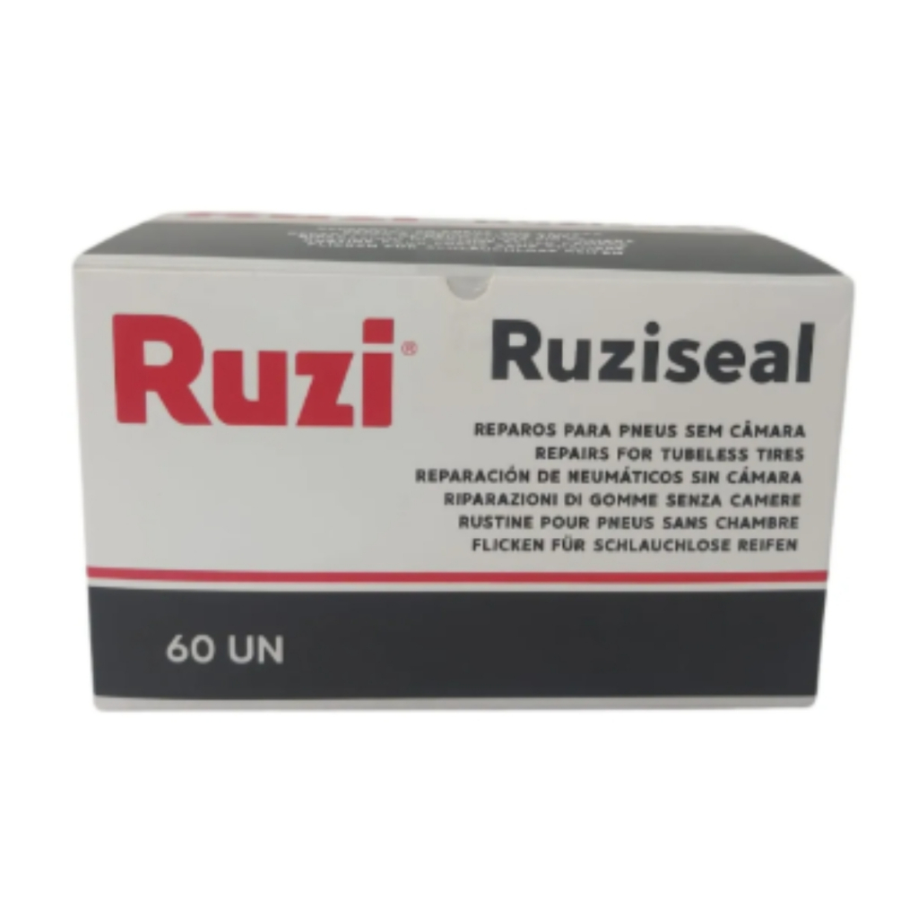 Refil Macarrão RUZI Ruziseal 100mm Caixa C/60 Un Vipal Reparo P/ Pneu Laranja-escuro em Oferta na Shopee