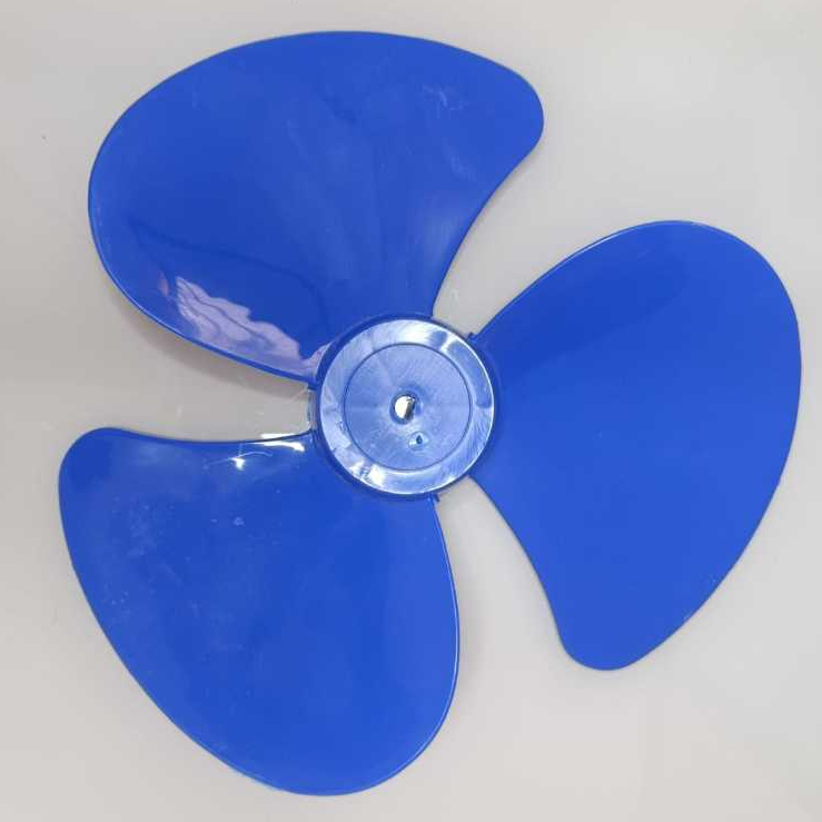Hélice Ventilador FAET , MONDIAL , ULTRA 3 Pás 30cm AZUL  3 Pás Resistente Eixo Meia Lua D