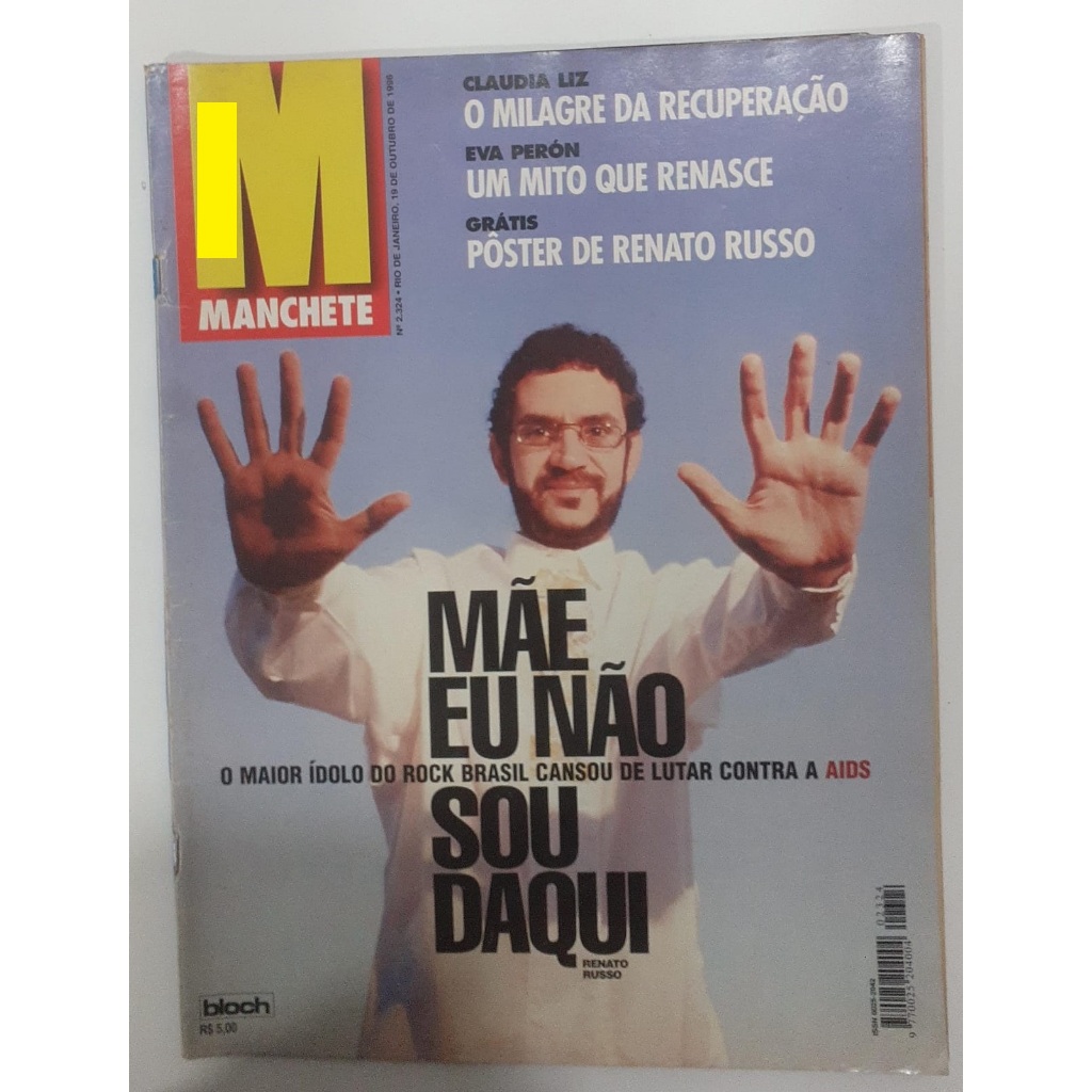 Revista Manchete Legião Urbana Renato Russo21671