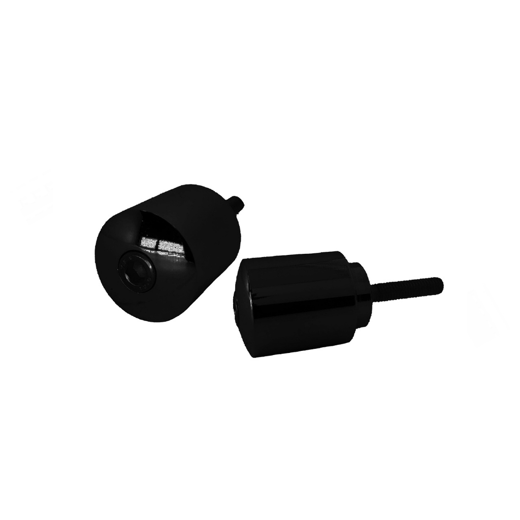 Pesos de Guidão Honda Biz 100 120 2006 a 2017 Par Preto Modelo Original — imagem 2 de 2