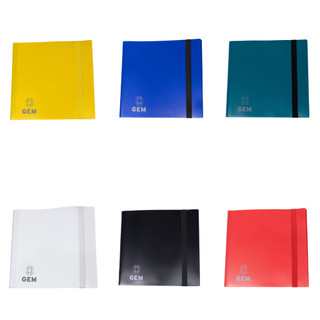 Fichário Pokémon 4x3 GEM Plástico 480 Cartas Álbum Pasta Pokémon TCG Magic Sem PVC