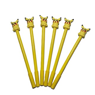 Caneta Gel Pikachu Ponta Fina 0.5mm | Pokémon | Papelaria Criativa Fofa Kawaii em Oferta na Shopee