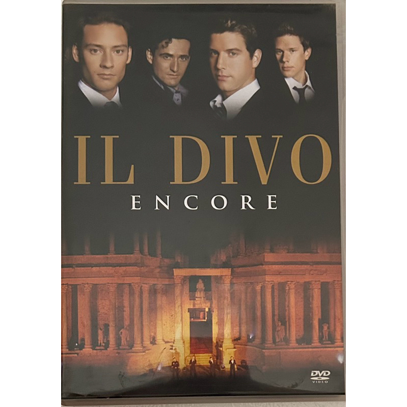 DVD Il Divo Encore (com encarte)