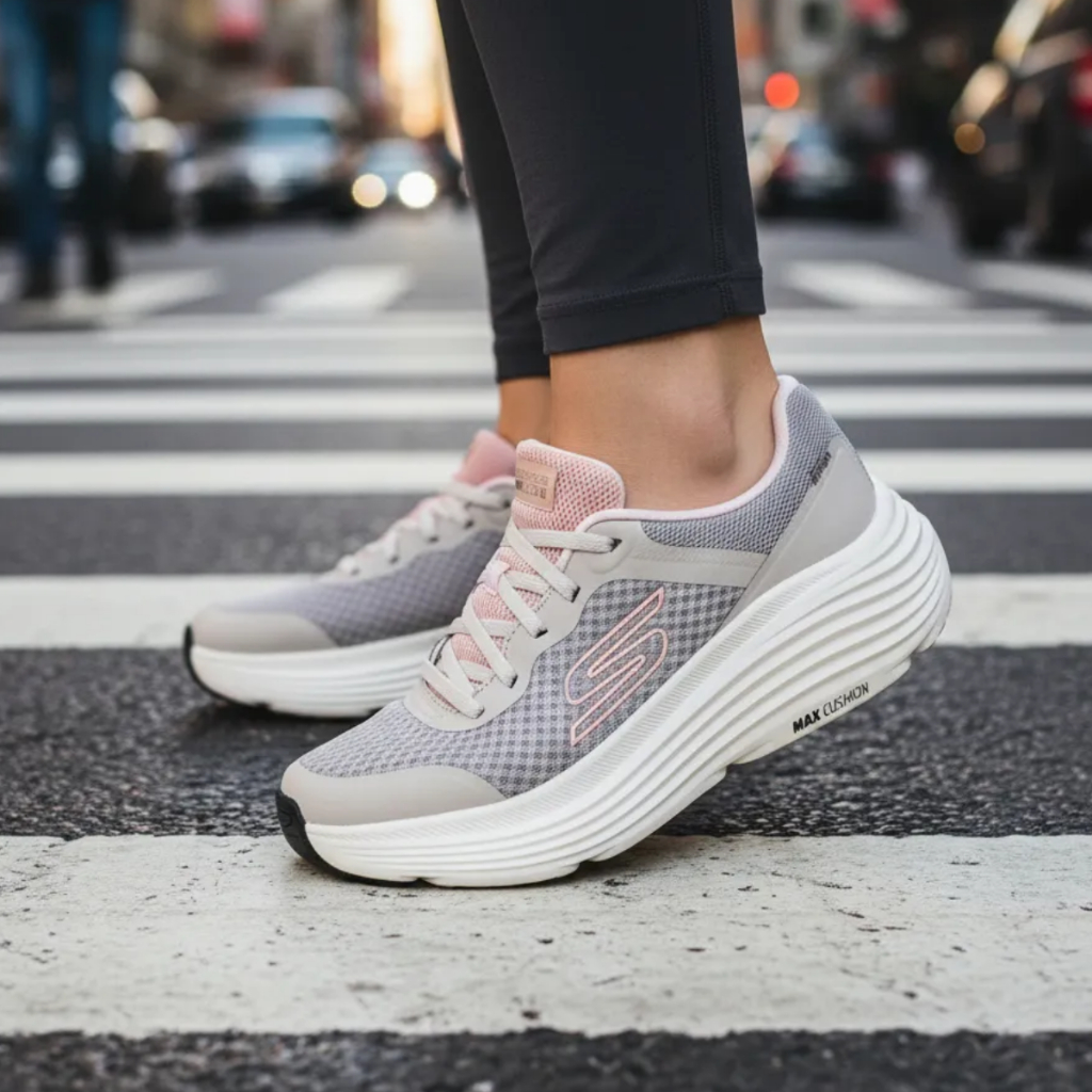 Tênis Feminino Skechers Max Cushioning Endeavour Pro Confortável Treino Academia Original Skechers