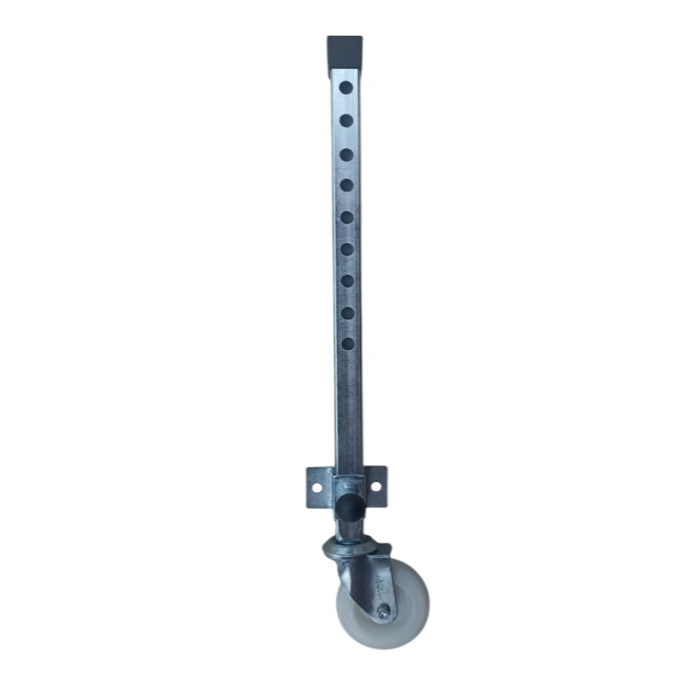 Pé Pedestal Pezinho Auxiliar Com Roda Giratoria Louca Maluca 120kg Carretinha Reboque Carrocinha