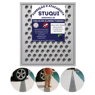 Ralo Grelha Em Alumínio Anti Inseto 20x20cm Com Suporte em Oferta na Shopee