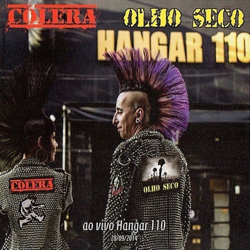 CD CÓLERA / OLHO SECO - AO VIVO NO HANGAR 110 (NOVO/LACRADO)