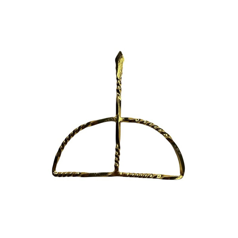 Ofa Torcido Dourado Oxossi-Logun Ede-Oxum- Unidade/ 3 Unidades