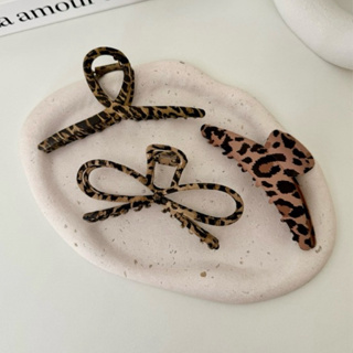 Max Piranha Animal Print Onça – Presilha de Cabelo em Metal / Pregadeira de Qualidade em Oferta na Shopee