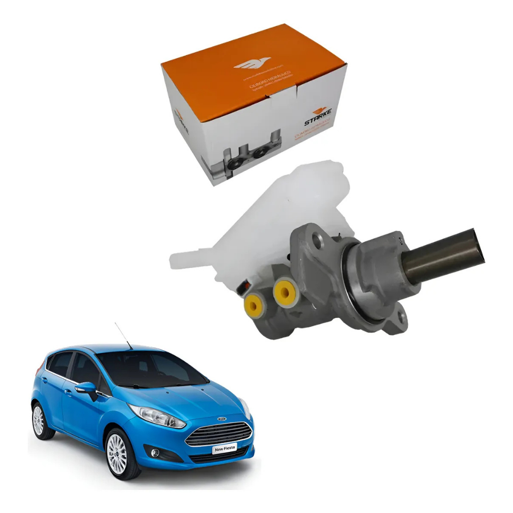 Cilindro Mestre Freio New Fiesta 1.5 1.6 16v 2010/2018 12mm em Oferta na Shopee